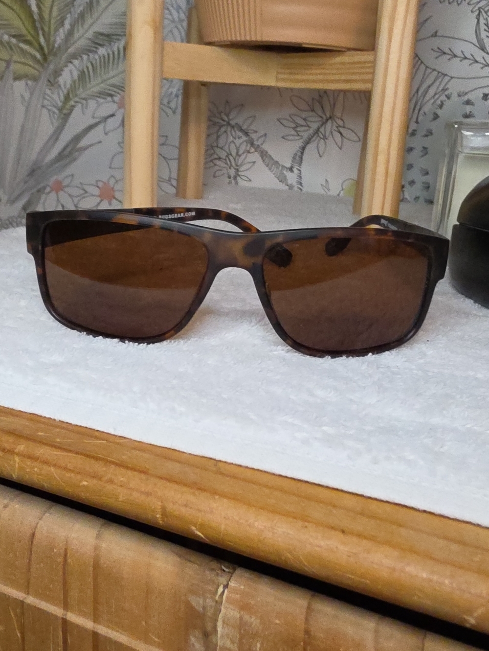 Men's Tortoiseshell Sunglasses with Brown Lenses